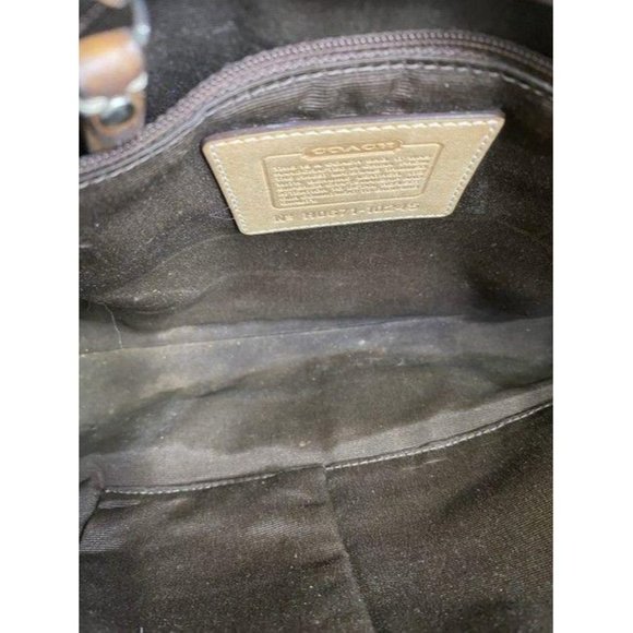 coach graffiti customized with and applique tan sh - Picture 9 of 10